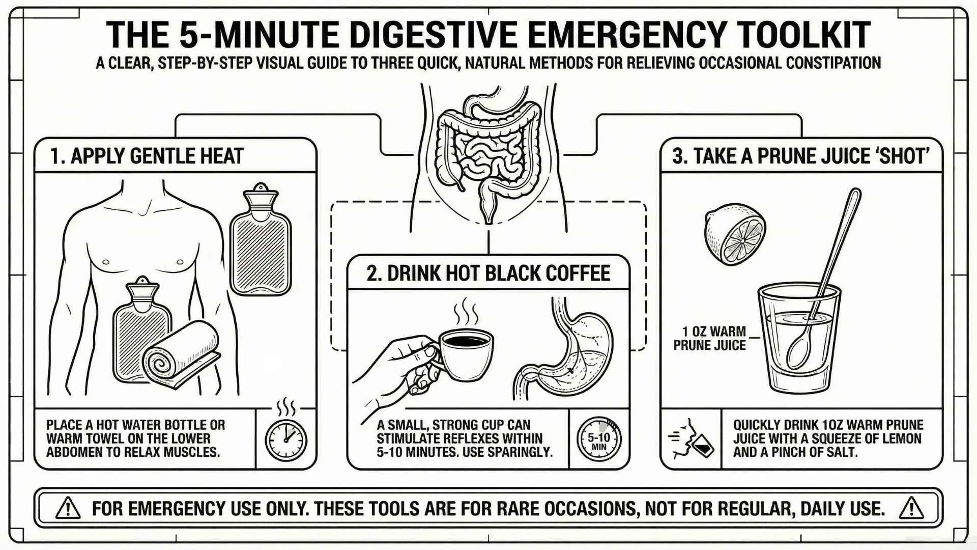 Poop Instantly, Naturally