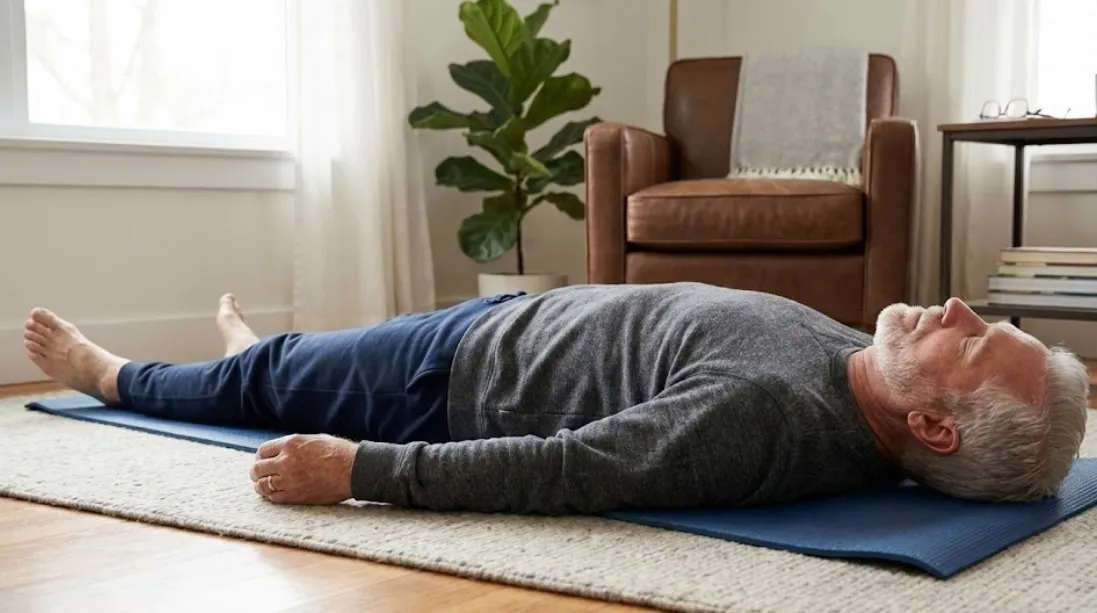 Corpse Pose (Shavasana)